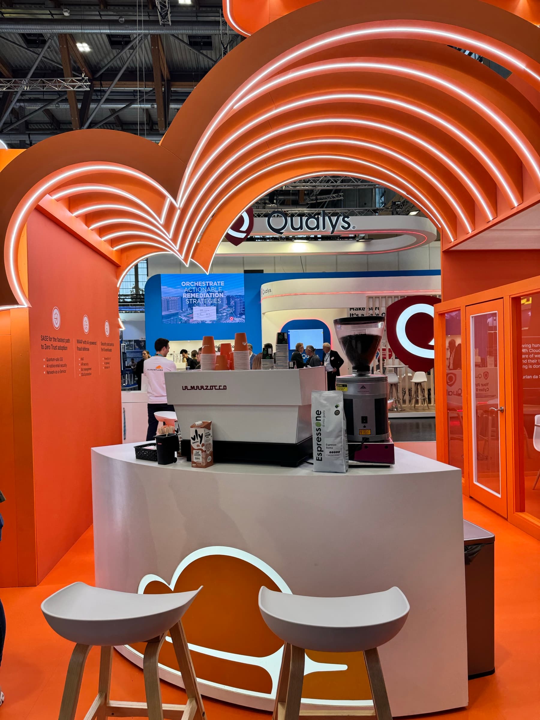 Barischda Barista inszeniert Ihre Marke perfekt am Messestand